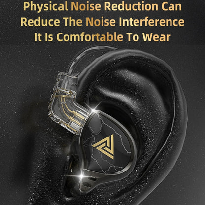 3.5mm Mobile Phone Earphones Sports In-Ear Pluggable Stage Earphone, QKZ HBB With Microphone�����...