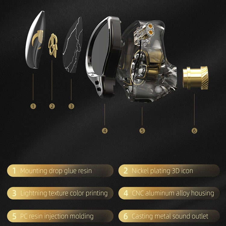 3.5mm Mobile Phone Earphones Sports In-Ear Pluggable Stage Earphone, QKZ HBB With Microphone�����...