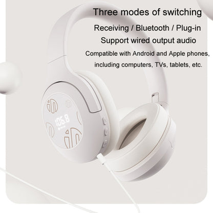 Inphic H1S Bluetooth Wireless Headphones Headset FM Listening Exam Hi-Res Audio Earphones��������...