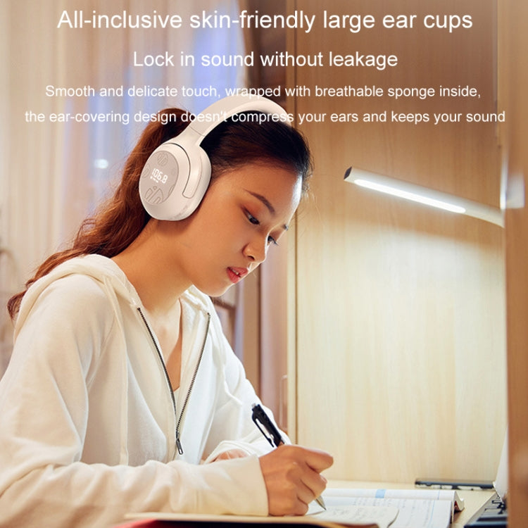 Inphic H1S Bluetooth Wireless Headphones Headset FM Listening Exam Hi-Res Audio Earphones��������...