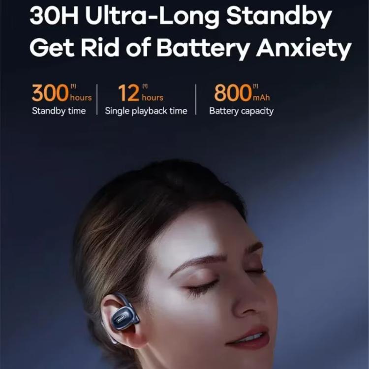 REMAX OpenBuds P5 PRO Air Conduction Hanging Ear Bluetooth Earphone ENC Sports Noise Reduction Ea...