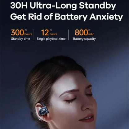 REMAX OpenBuds P5 PRO Air Conduction Hanging Ear Bluetooth Earphone ENC Sports Noise Reduction Ea...