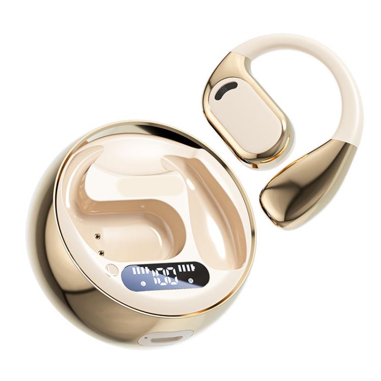 M76 Intelligent AI Translation On-Ear Digital Display Bluetooth Earphone