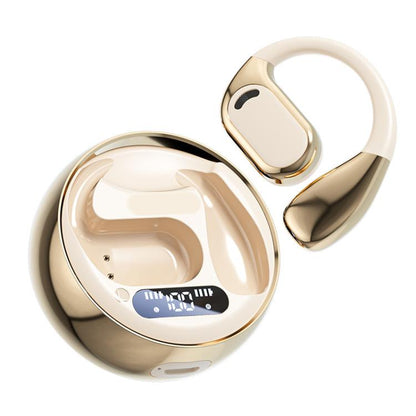 M76 Intelligent AI Translation On-Ear Digital Display Bluetooth Earphone