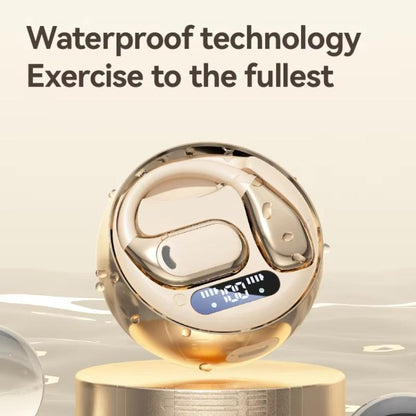 M76 Intelligent AI Translation On-Ear Digital Display Bluetooth Earphone