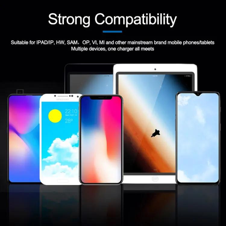 SUNSHINE SS-304D 6-Port USB Smart Charger Multi-Port Digital Display Fast Charging For Mobile Pho...