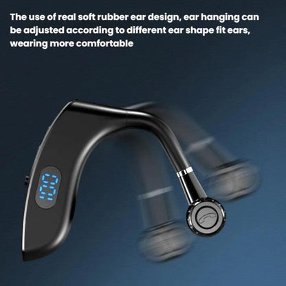 On-Ear Business Digital Display Bluetooth Earphone