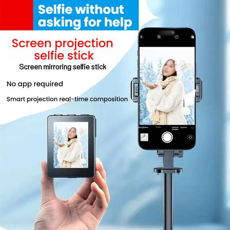 Mobile Phone Screen Mirroring Selfie Stick