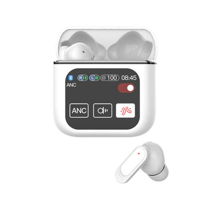1.9 Inch TFT Full-Color Touchscreen Wireless Earbuds