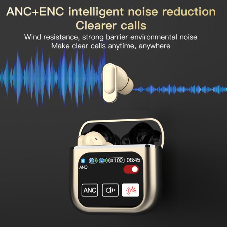 1.9 Inch TFT Full-Color Touchscreen Wireless Earbuds