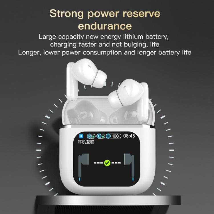 1.9 Inch TFT Full-Color Touchscreen Wireless Earbuds