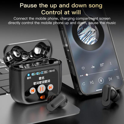 1.9 Inch TFT Full-Color Touchscreen Wireless Earbuds