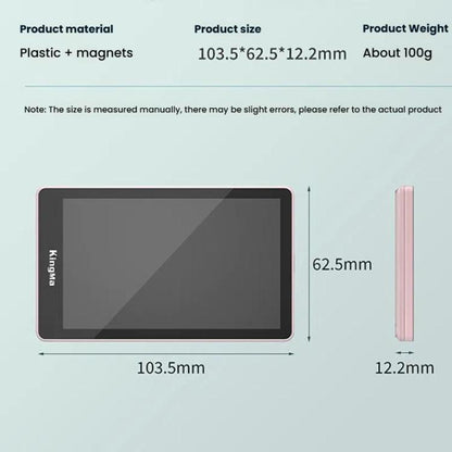 KingMa PH02 MAX Mobile Phone MagSafe Display Screen Selfie Live Streaming Phone Rear Camera