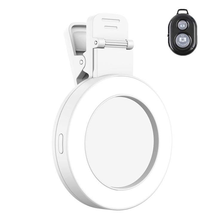 Foldable Clip-type Mobile Phone Rear Selfie Mirror Fill Light, White, Purple, Pink���������������...