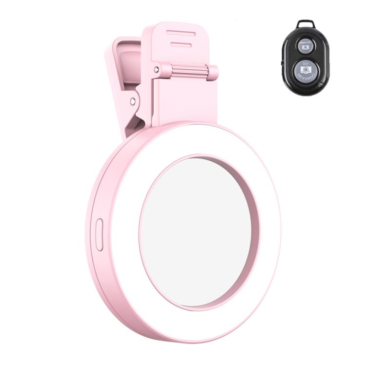 Foldable Clip-type Mobile Phone Rear Selfie Mirror Fill Light, White, Purple, Pink���������������...