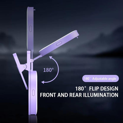 Foldable Clip-type Mobile Phone Rear Selfie Mirror Fill Light, White, Purple, Pink���������������...