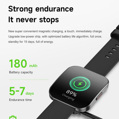 QS08 1.85 Inch Full-Screen Smart Watch