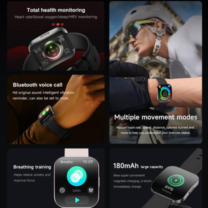 QS08 1.85 Inch Full-Screen Smart Watch