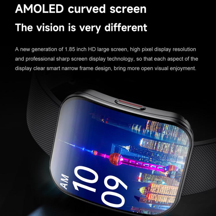QS08 1.85 Inch Full-Screen Smart Watch