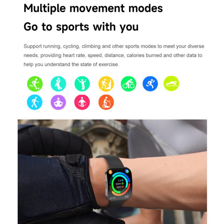 QS08 1.85 Inch Full-Screen Smart Watch