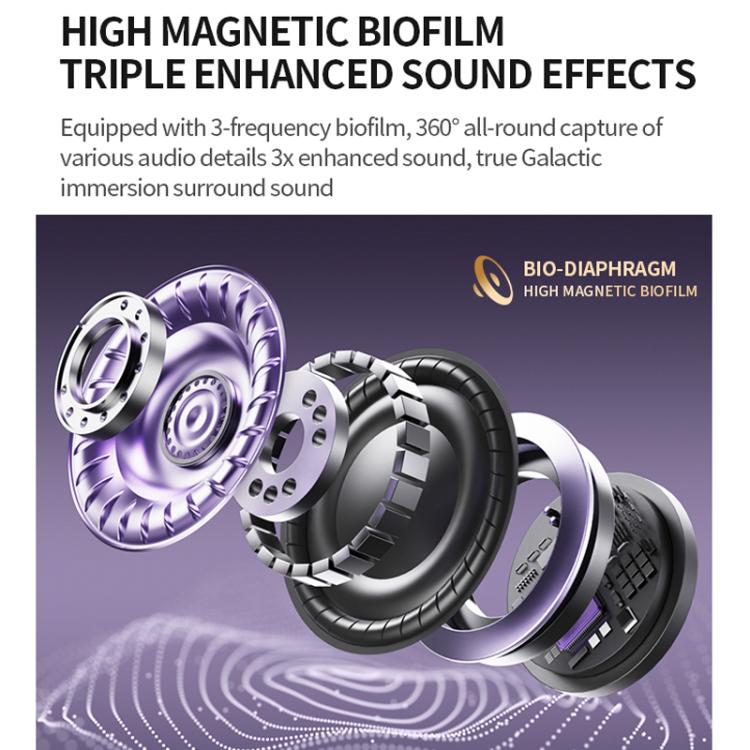 M300 Mini Invisible Clip-On Wireless Bluetooth Earbuds with Active Noise Reduction