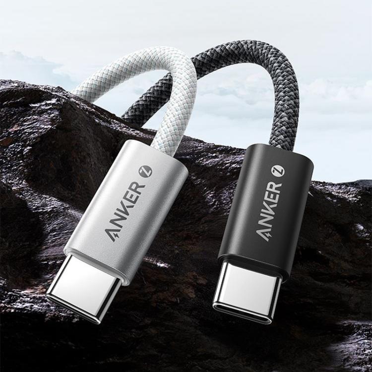 ANKER A8060 1.5m 240W PD Fast Charging Dual Type-C Charging Cable Braided Data Cable