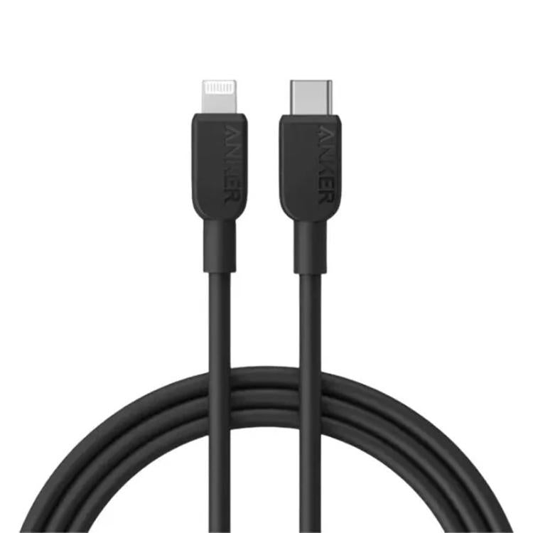 ANKER 310 Fast Charging PD Cable PVC Material Type-C to 8 Pin Fast Charging Cable, Black 0.9m����...