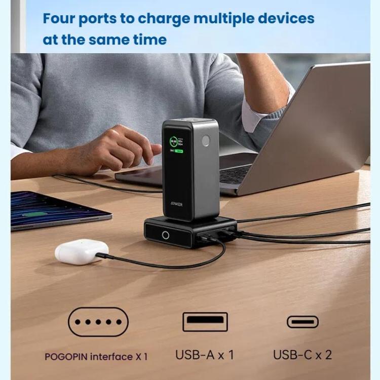 Prime Series Gallium Nitride Charge Magnetic Suction Base 100W USB Charger, US Plug