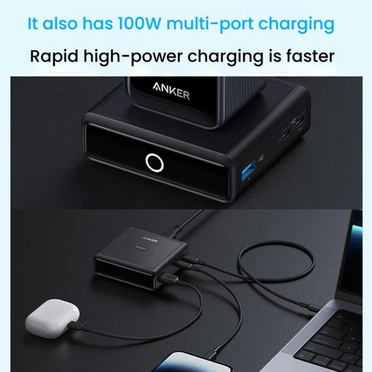 Prime Series Gallium Nitride Charge Magnetic Suction Base 100W USB Charger, US Plug