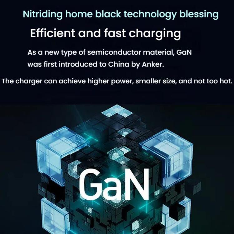 Prime Series Gallium Nitride Charge Magnetic Suction Base 100W USB Charger, US Plug