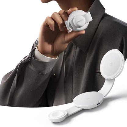 ANKER B25M8 3 In 1 15W Magnetic Wireless Charger For  iPhone, iWatch, AirPods