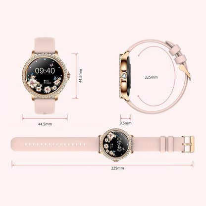 Bluetooth Calling AI Voice Assistant Life Waterproof Sports Smartwatch, Black Silicone Strap�����...