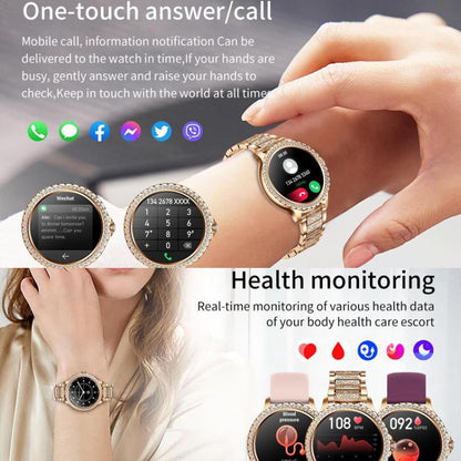 Bluetooth Calling AI Voice Assistant Life Waterproof Sports Smartwatch, Black Silicone Strap�����...