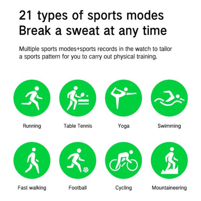 Blood Oxygen / Sleep / Heart Rate Health Monitoring Smart Watch Square Sports Double Strap Watch�...