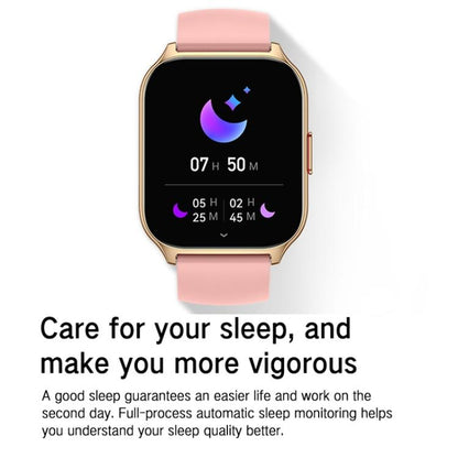 Blood Oxygen / Sleep / Heart Rate Health Monitoring Smart Watch Square Sports Double Strap Watch�...