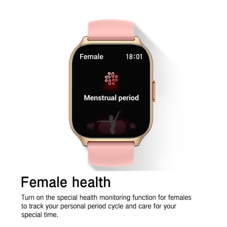 Blood Oxygen / Sleep / Heart Rate Health Monitoring Smart Watch Square Sports Double Strap Watch�...