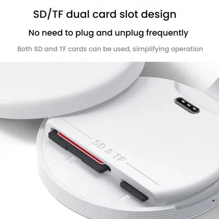 ANKER A83D1 3 In 1 Type-C Card Reader SD/TF Dual Card Slot Computer Data Transmitter, A83D1