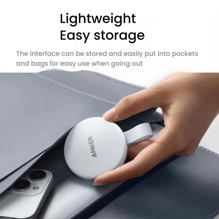 ANKER A83D1 3 In 1 Type-C Card Reader SD/TF Dual Card Slot Computer Data Transmitter, A83D1