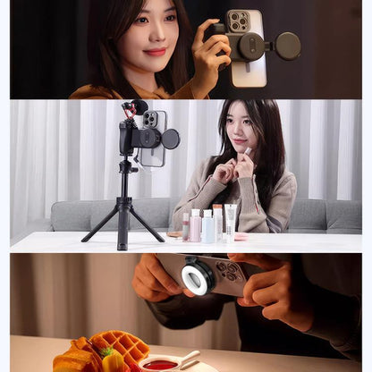 HEPAIL AC74 Magsafe Magnetic Smartphone Light Portable Handheld Selfie Light