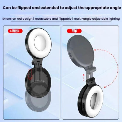 HEPAIL AC74 Magsafe Magnetic Smartphone Light Portable Handheld Selfie Light