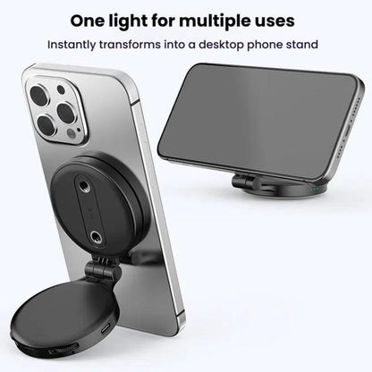 HEPAIL AC74 Magsafe Magnetic Smartphone Light Portable Handheld Selfie Light