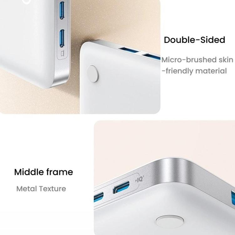 ANKER A2155  4 Type-C+2 USB Ports GaN Desktop Charging Dock 130W High-Power 6 In 1 Charger