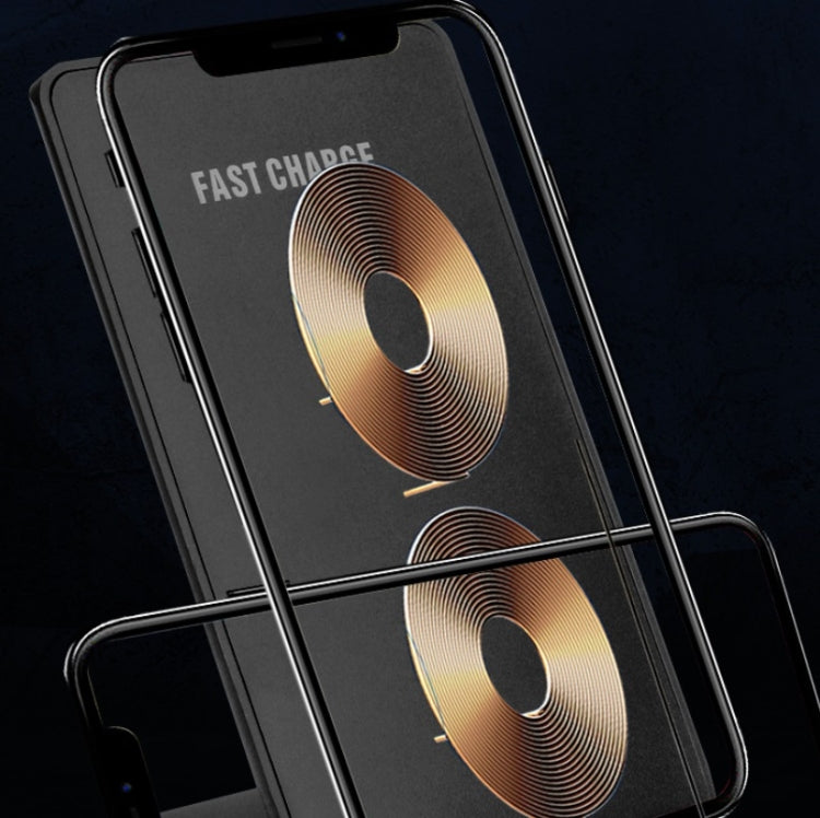 R2 10W Vertical Mobile Phone Wireless Charger Smart Fast Charge Charging Stand Desktop Stand�����...