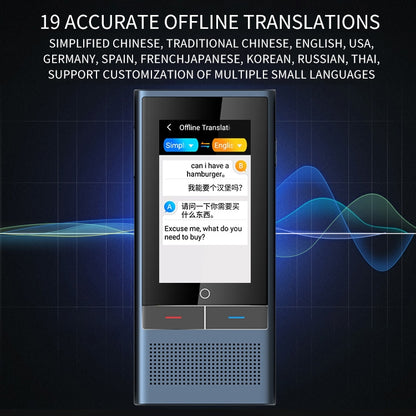 Z6 4G Version 3.1 inch Screen Smart Voice Translator