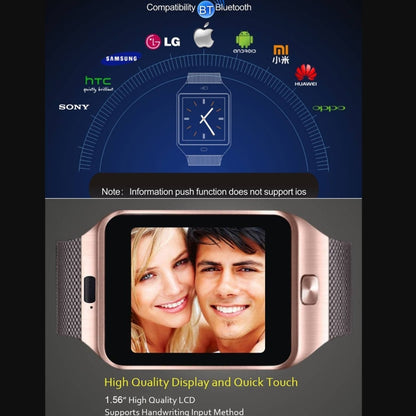 DZ09 1.56 inch Screen Bluetooth 3.0 Smart Watch Phone