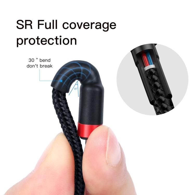 Baseus CATKLF-H09 Cafule Series USB-C / Type-C PD 2.0 60W Flash Charge Cable, Cable Length: 2m